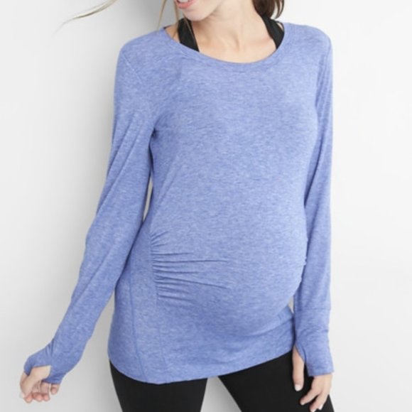 GapFit Maternity Breathe Long Sleeve - Picture 1 of 3
